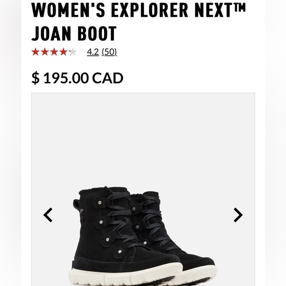 Sorel WOMEN'S EXPLORER NEXT™ JOAN BOOT - Size:6 - Picture 2 of 11